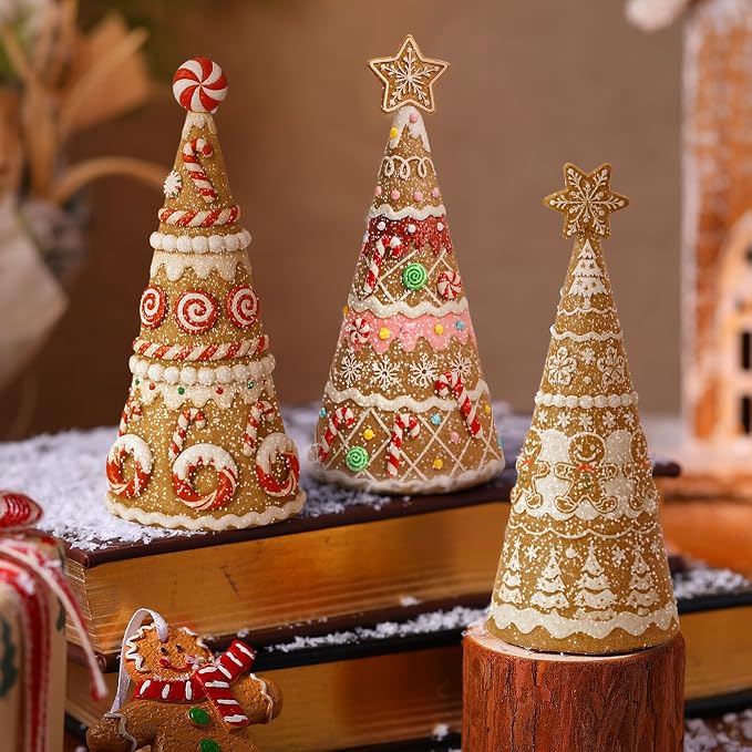 πͺ Gingerbread Christmas Tree Decor Set π