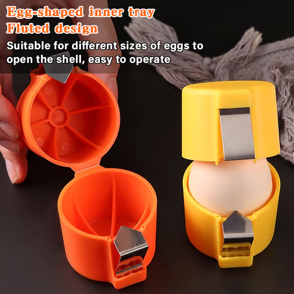🍳 Quick Egg Cracker – Open Hundreds Of Eggs Faster & Cleaner