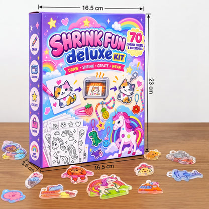 DIY Shrink Art Kit for Kids – Make Charms, Tags & Handmade Gifts