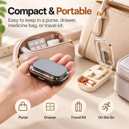 🎁✨👉Portable Pill Box With Cutter