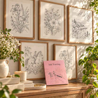 Ink Tracing Art – Create Beautiful Artwork Without Drawing Skills