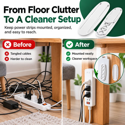 Clear Your Desk. Hide The Clutter.