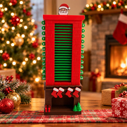 Santa Chimney Christmas Countdown Calendar