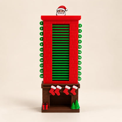 Santa Chimney Christmas Countdown Calendar