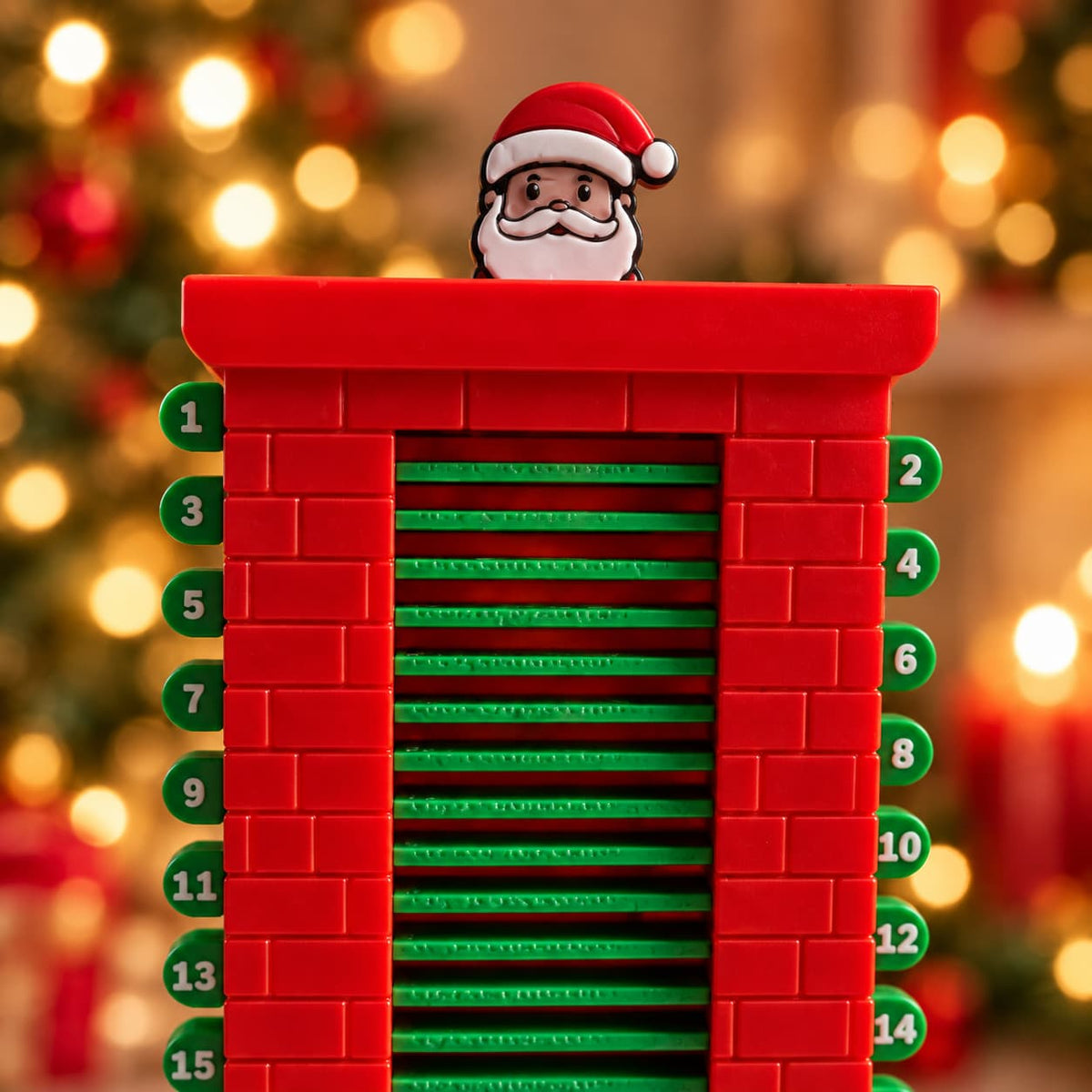 Santa Chimney Christmas Countdown Calendar