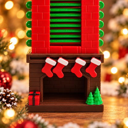 Santa Chimney Christmas Countdown Calendar