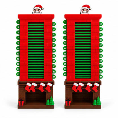 Santa Chimney Christmas Countdown Calendar