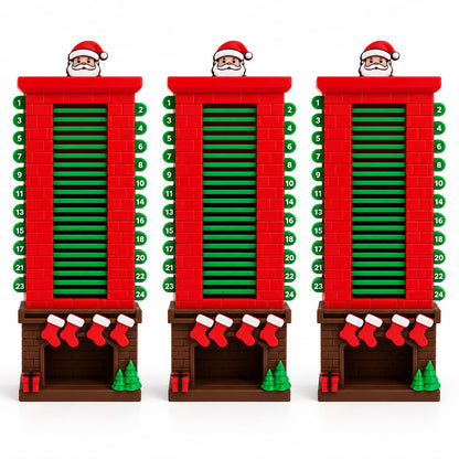 Santa Chimney Christmas Countdown Calendar