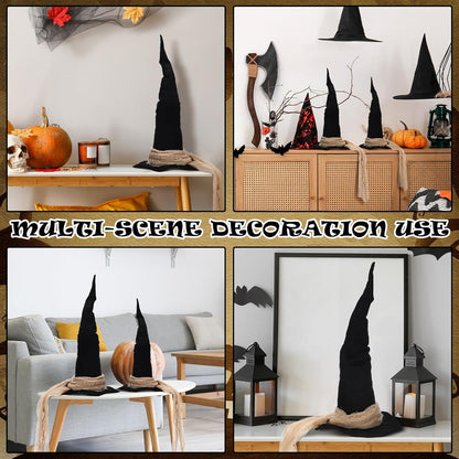 🧙‍♀️ Enchanted Witch Hat Decor – Create a Magical Halloween Atmosphere ✨