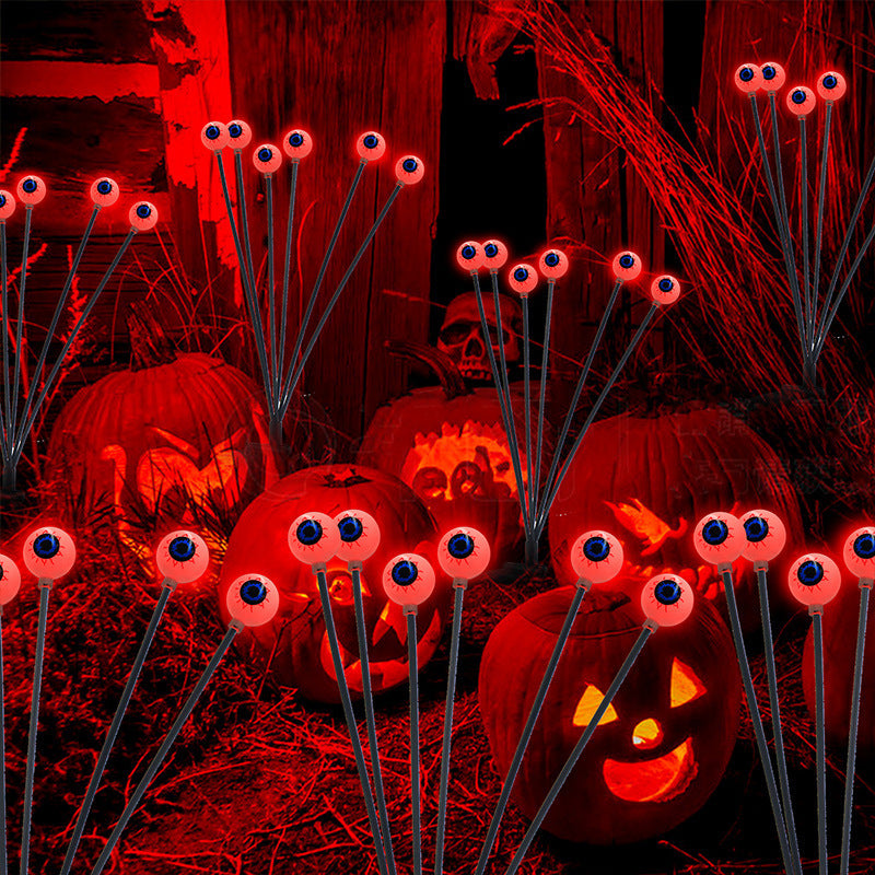 👀 Haunted Glowing Eyeball Garden Stakes 🎃