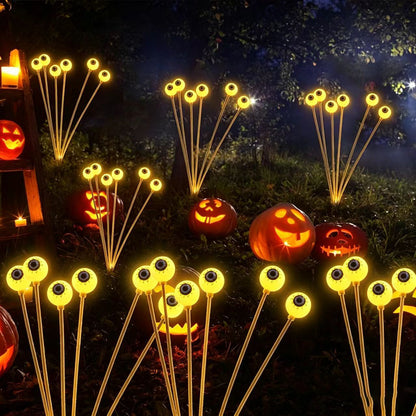 👀 Haunted Glowing Eyeball Garden Stakes 🎃