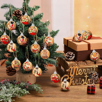 🎄 Vintage Christmas Ornament Set ✨