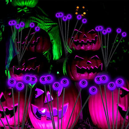 👀 Haunted Glowing Eyeball Garden Stakes 🎃
