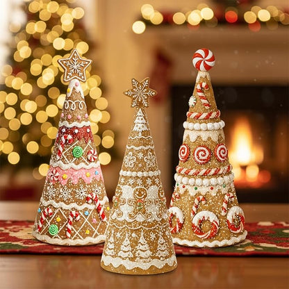 🍪 Gingerbread Christmas Tree Decor Set 🎄