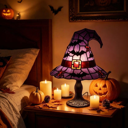 🎃 Enchanted Witch Hat Table Lamp ✨
