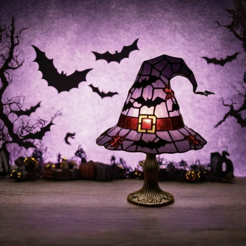 🎃 Enchanted Witch Hat Table Lamp ✨