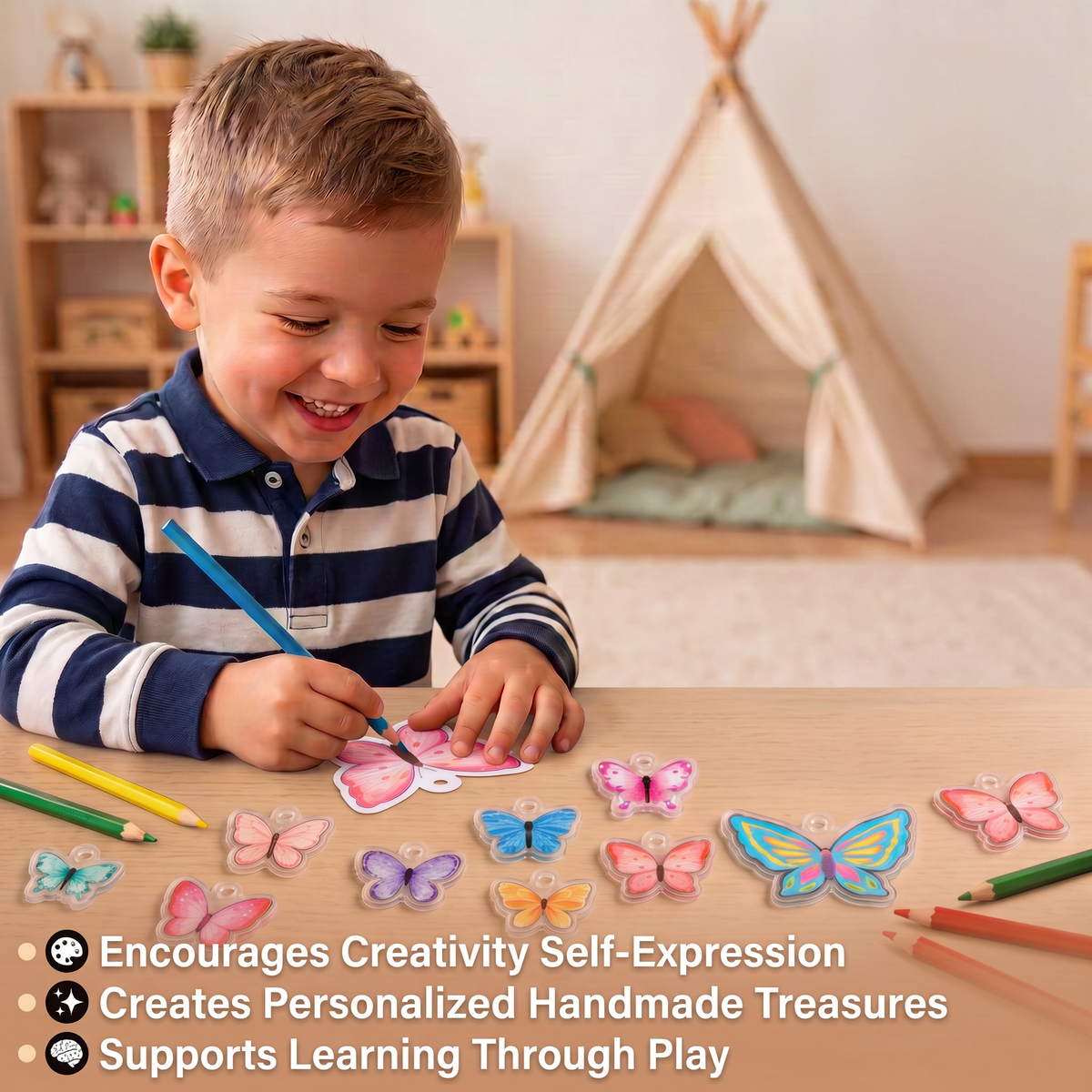 DIY Shrink Art Kit for Kids – Make Charms, Tags & Handmade Gifts