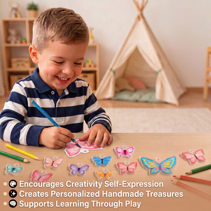 DIY Shrink Art Kit for Kids – Make Charms, Tags & Handmade Gifts