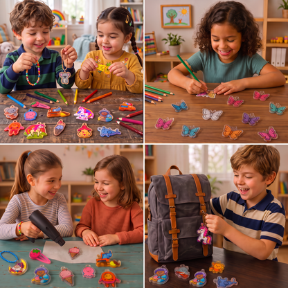 DIY Shrink Art Kit for Kids – Make Charms, Tags & Handmade Gifts