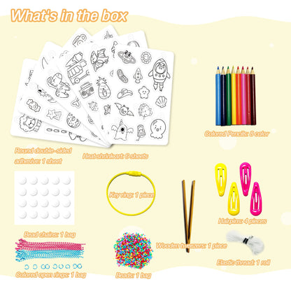 DIY Shrink Art Kit for Kids – Make Charms, Tags & Handmade Gifts