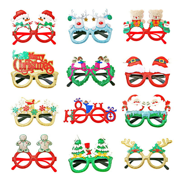 🎄 Funny Christmas Party Glasses Set 🎅